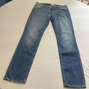 Hudson Jax Boyfriend Low Waist Skinny Denim Jeans Size 28